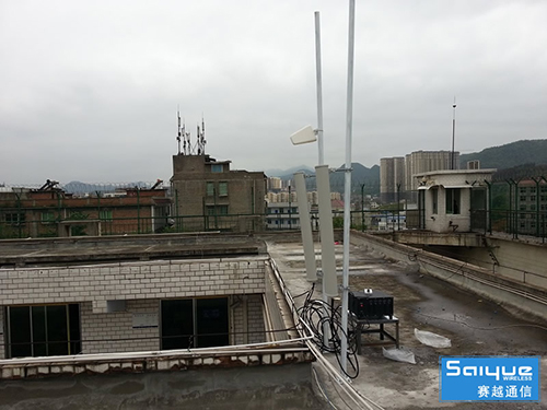  黑水某看守所大功率手机信号屏蔽器（白噪声）案例